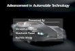 Advancement in Automobile Technology