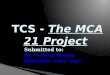 30f7TCS-MCA 21 Project New