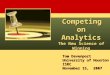 Competing on Analytics T.davenport