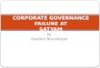 Corporate Governance Failure At