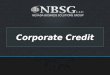 Building Corporate Credit