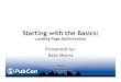 Basics of landing page optimization