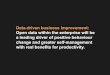 Data-driven business improvement