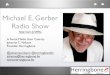 Michael E. Gerber Radio Show  - A Herringbone Social Media User Case