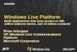 The Windows Live Platform: Build Applications That Have Access to 400 Million Address…