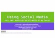 CIL-NET Applying Social Media to my Center Webinar