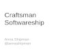 Craftsman Softwareship