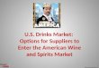 Us drinks market import options for suppliers looking to enter the american wine and spirit market
