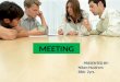 Meeting of Company