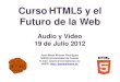 HTML5 Audio & Vídeo