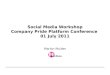 Social Media Workshop CPP Conference