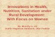 Innovations in Health, Nutrition, & Sanitation in Barabanki, Uttar Pradesh