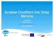 Cloudstack European user group   11 april 2013