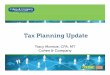 Tax Planning Update: Client CPE Day 2013