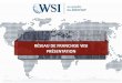 Présentation du réseau de Franchise WSI