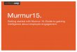 Murmur 15: Getting Started Guide