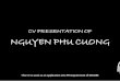 [Cv contest] - Nguyen Phu Cuong