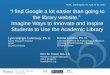 “I find Google a lot easier than going to the library website.” Imagine Ways to Innovate and Inspire Students to Use the Academic Library