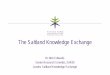 Saltland knowledge exchange review