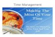 What is time management ?