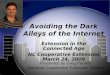 Dark Alleys/Internet Security