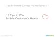 12 Tips to win mobile customers' hearts / Retail & mCommerce