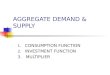 Aggregate demand &supply