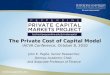 Pepperdine Private Cost of Capital 10.08.10
