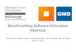 Benchmarking Software Estimation Methods