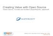 Crating Value with Open Source, OW2con11, Nov 24-25, Paris