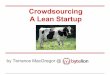 2012-07-24: Crowdsourcing A Lean Startup