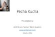 Guest talk at Pecha Kucha Nights on Social Media Entrepreneurs by Amit Grover, CEO, Nurture Talent Academy