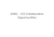JMRC – CCI Collaborative Opportunities, Catharine Lumby