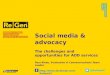 Social Media & AOD Advocacy (2013 APSAD Conference)