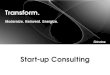 Startup consulting