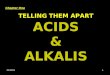 BASIC FACTS ABOUT ACIDS AND ALKALIS