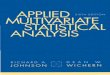 79881769 Applied Multivariate Statistical Analysis 6th Edition
