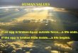 Part 1- Human Values