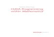 CUDA Programming Within Mathematica