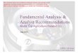 Fundamental Analysis - Agriculture Universe