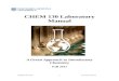 CHEM 130 Lab Manual Fall 2011