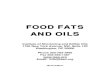Food Fats & Oils