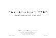 Mettler Sonicare 730 Service Manual