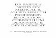 Dr Saiful's Notes on Medical _ Allied Health Education - Curriculum Planning _ Development