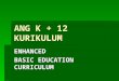 Ang k + 12 Kurikulum - Copy