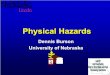 Identifying Hazards Physical Hazards July 2003