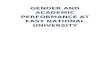 Gender and Academic Performance at Fast National University