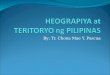 Heograpiya at Teritoryo Ng Pilipinas