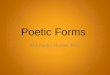 Poetic_Forms Couplets Quatrains 2012