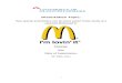 How special promotions can increase sales? (Case study of a selected McDonald’s)